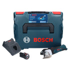 Bosch GUS 12V-300 Tijera universal profesional sin cable 12 V + 1x acumulador 2,0 Ah + cargador + L-Boxx