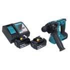 Makita DHR 183 RM Akku Bohrhammer 18 V 1,7 J SDS plus Brushless + 2x Akku 4,0 Ah + Ladegerät - Toolbrothers