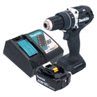 Makita DHP 484 RM1B Akku Schlagbohrschrauber 18 V 54 Nm Brushless Schwarz + 1x Akku 4,0 Ah + Ladegerät - Toolbrothers