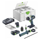 Festool TPC 18/4 I-Basic-Set Akku Schlagbohrschrauber 18 V 75 Nm Brushless + 1x Akku 3,0 Ah + Ladegerät + Systainer - Toolbrothers