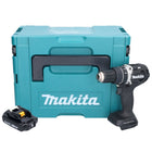 Makita DHP 484 A1JB Akku Schlagbohrschrauber 18 V 54 Nm Brushless Schwarz + 1x Akku 2,0 Ah + Makpac - ohne Ladegerät