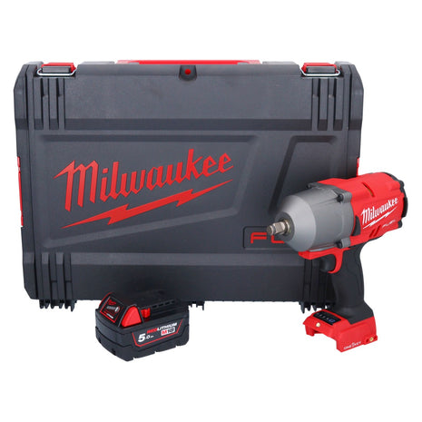 Milwaukee M18 ONEFHIWF12-501X Akku Schlagschrauber 18 V 1356 Nm 1/2" Brushless + 1x Akku 5,0 Ah + HD Box - ohne Ladegerät