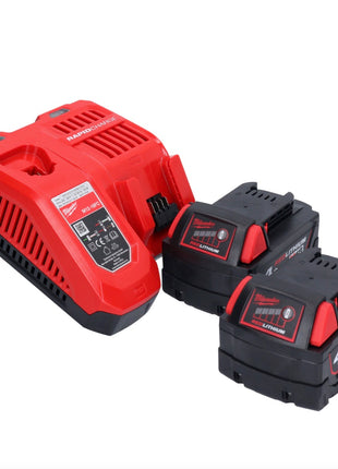 Milwaukee M18 FSAG115X-402X Akku Winkelschleifer 18 V 115 mm Brushless + 2x Akku 4,0 Ah + Ladegerät + HD Box