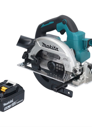 Makita DHS 661 T1 Akku Handkreissäge 18 V 165 mm Brushless + 1x Akku 5,0 Ah - ohne Ladegerät - Toolbrothers