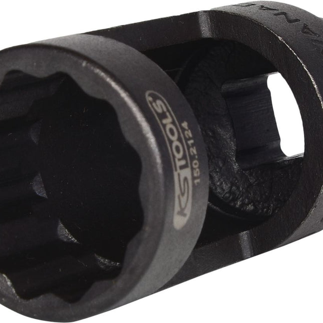 KS TOOLS Bussola 1/2' poligonale per ugelli iniettori, 27 mm ( 150.2124 )