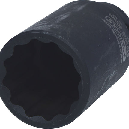 KS TOOLS 1/2" 12-kant-Kraft-Stecknuss, lang, 30 mm ( 515.0976 ) - Toolbrothers