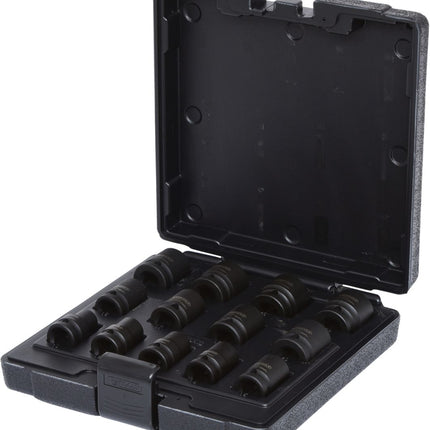 KS TOOLS 1/2' Jeu de douilles à chocs 12 pans, courtes, 13 pcs ( 515.0900 )