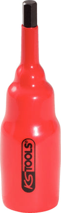 KS TOOLS 1/2" Bit-Stecknuss mit Schutzisolierung für Innensechskant-Schrauben, 12mm, 95mm lang ( 117.1156 )
