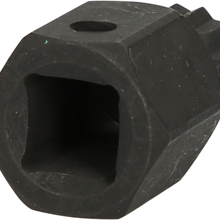 KS TOOLS 1/2" DUODRIVE Spezial-Kraft-Bit-Stecknuss XZN, M16,43mm kurz ( 515.1163 ) - Toolbrothers