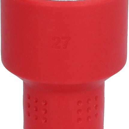 KS TOOLS 1/2" Isolierte Stecknuss, 27mm ( 118.1227 ) - Toolbrothers