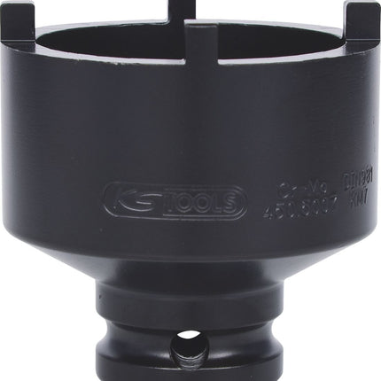 KS TOOLS 1/2" KM-Nutmuttern-Schlüssel KM7, Zapfen außenliegend ( 450.5007 ) - Toolbrothers