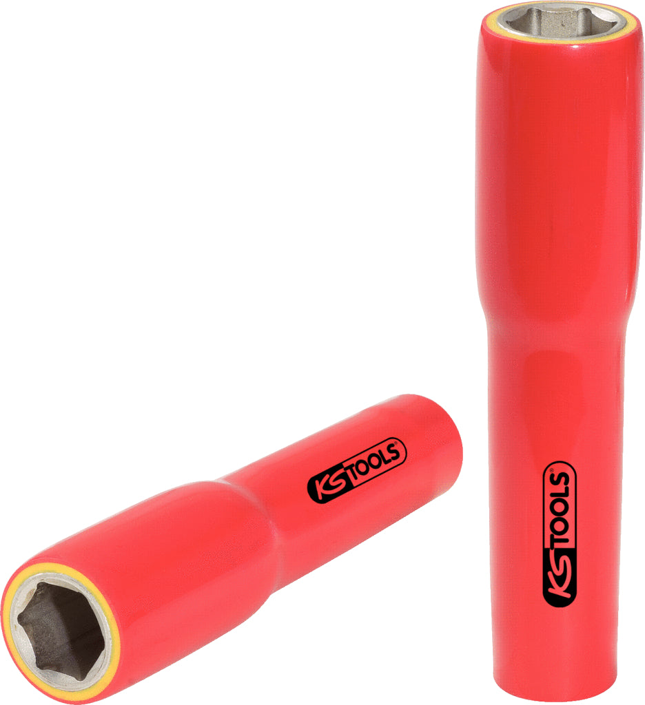 KS TOOLS 1/2" Stecknuss mit Schutzisolierung, XL, 19mm, 145mm ( 117.1374 )