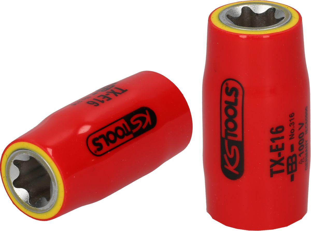 KS TOOLS 1/2' Bussola a inserto Torx-E con isolamento protettivo, E11 ( 117.2354 )