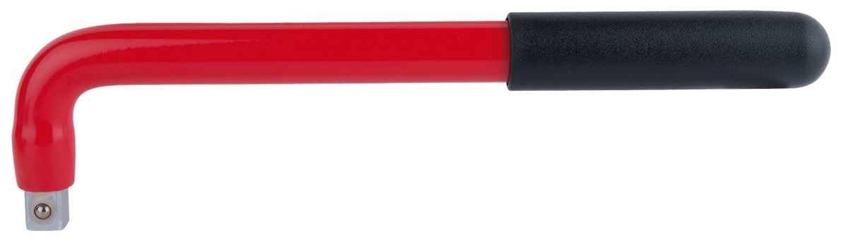 KS TOOLS Clé mâle 1/2' coudée avec revêtement isolant ( 117.1403 )