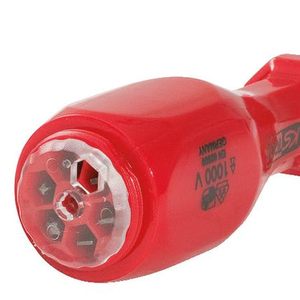 KS TOOLS 1/4" Bit-Schraubendreher mit Schutzisolierung und Magazin ( 117.1625 ) - Toolbrothers