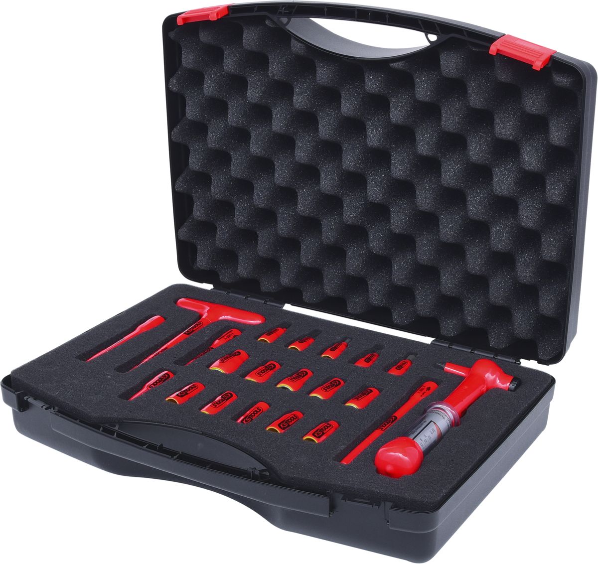 KS TOOLS 1/4' Coffret de douilles isolées, 21 pcs  ( 117.1878 )