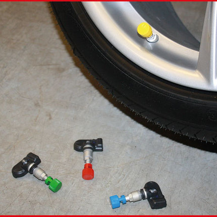 KS TOOLS RDKS / TPMS Reifenentlüfter-Satz, 4-tlg ( 100.1185 ) - Toolbrothers