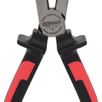 KS TOOLS ERGOTORQUE Flachrundzange, gebogen, 210mm ( 115.1019 ) - Toolbrothers