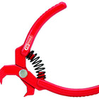 KS TOOLS Niet-Lösezange, rot, abgewinkelt, 100mm ( 115.1097 ) - Toolbrothers
