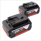 Bosch Akku Set 18 V mit 2x GBA 18 V 5,0 Ah Li-Ion Akku ( 0615990G6Z ) - Toolbrothers