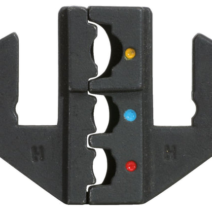 KS TOOLS Paar Crimp-Einsätze für isolierte Kabelschuhe, Ø 0,5 - 6 mm  ( 115.1415 ) - Toolbrothers