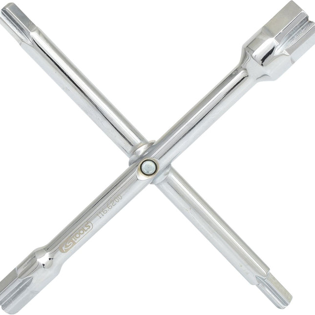 KS TOOLS Sanitär-Kreuzschlüssel, 10 Funktionen ( 116.6200 ) - Toolbrothers