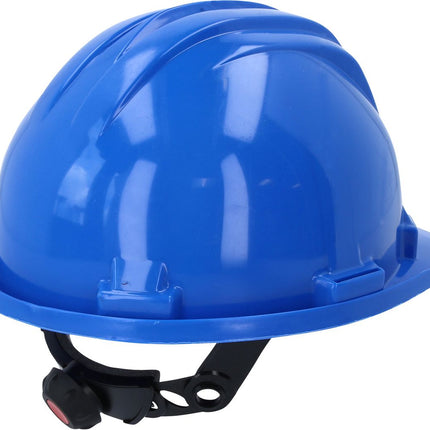 KS TOOLS Arbeits-Schutzhelm, abnehmbares Kopfband, blau ( 117.0021 ) - Toolbrothers