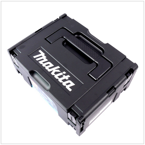 Makita MAKPAC 2 Systemkoffer - ohne Einlage Schwarz - Toolbrothers