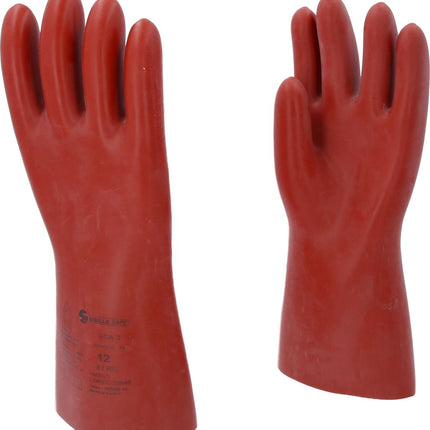 KS TOOLS Gant de protection pour électricien à protection mécanique et thermique, taille 12, classe 3, rouge ( 117.0098 )