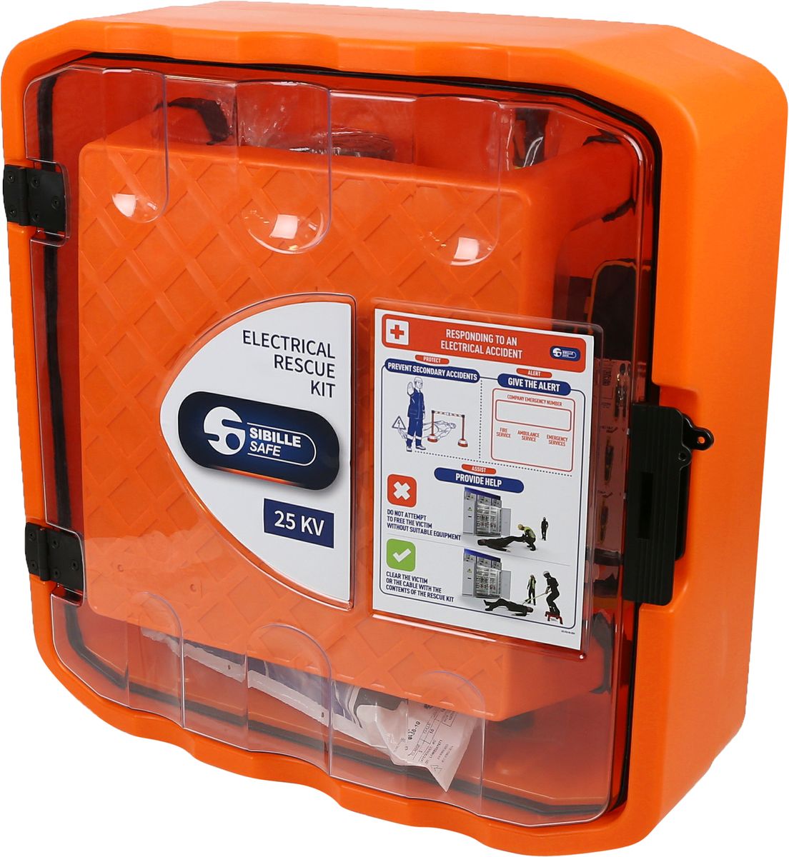 KS TOOLS Rettungsset für max. 25 kV, 9-tlg ( 117.0120 )