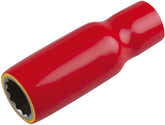 Douille Isolée 1000V KS TOOLS - 3/8'', 12 Pans, 15 Mm - Acier Chrome Vanadium - Pour Travaux Électriques - 5