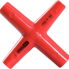 KS TOOLS Llave de cruz con aislamiento protector, 11x13x14x17mm ( 117.1707 )