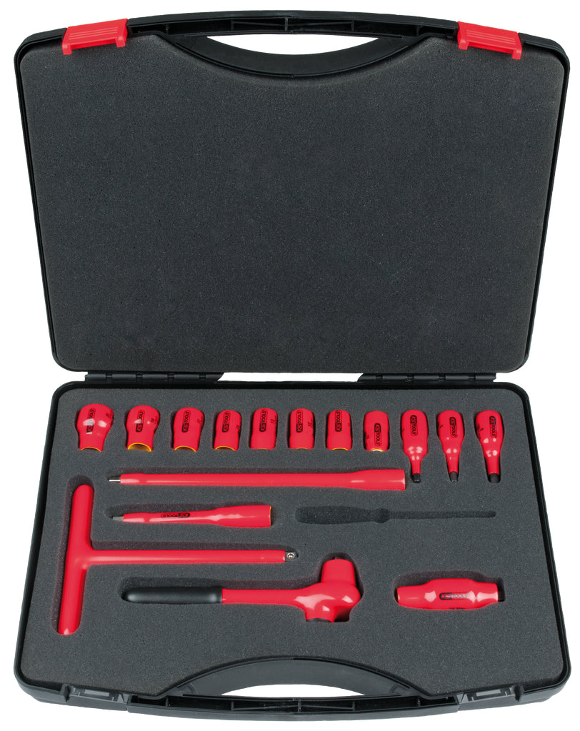 KS TOOLS 3/8' Juego de llaves de vaso aisladas, 16 pzs ( 117.1882 )