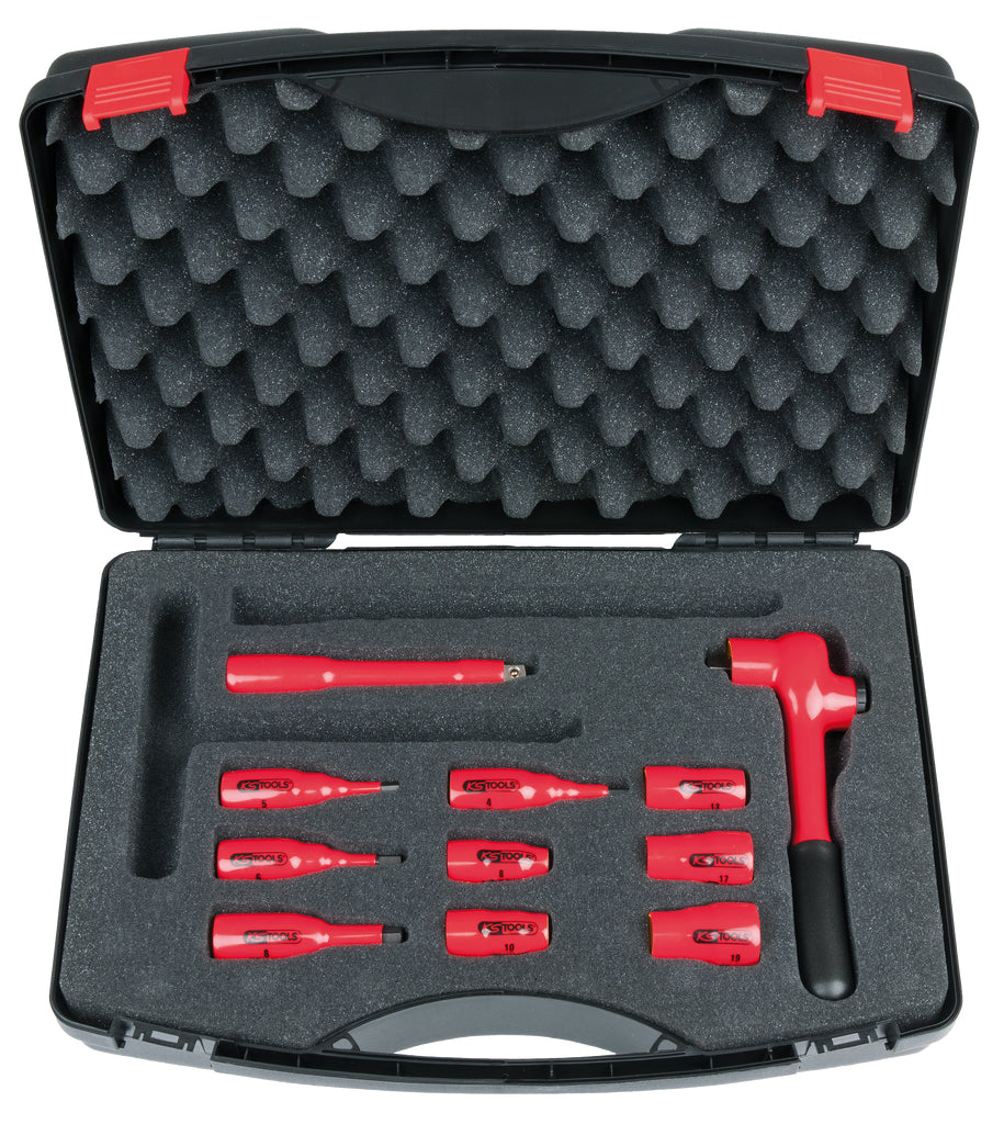 KS TOOLS 3/8' Juego de llaves de vaso aisladas, 11 pzs ( 117.1889 )
