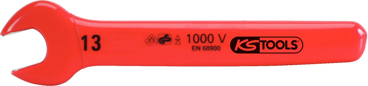 KS TOOLS Maulschlüssel mit Schutzisolierung, 5/16" ( 117.2208 )