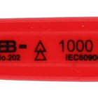 KS TOOLS Ratschen-Maulschlüssel mit Schutzisolierung, 10 mm ( 117.2262 )