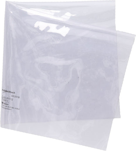 KS TOOLS Toile de couverture avec isolation de protection, transparente, 600 mm ( 117.2307 )