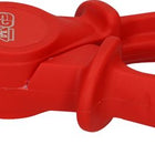 KS TOOLS Pince à bec demi-rond en plastique avec revêtement isolant, 195 mm ( 117.2318 )