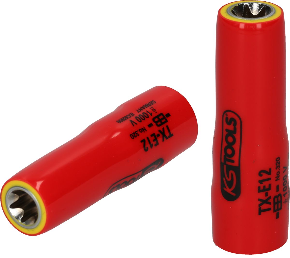 KS TOOLS 3/8" Torx-E-Stecknuss mit Schutzisolierung, E4, lang ( 117.2363 )