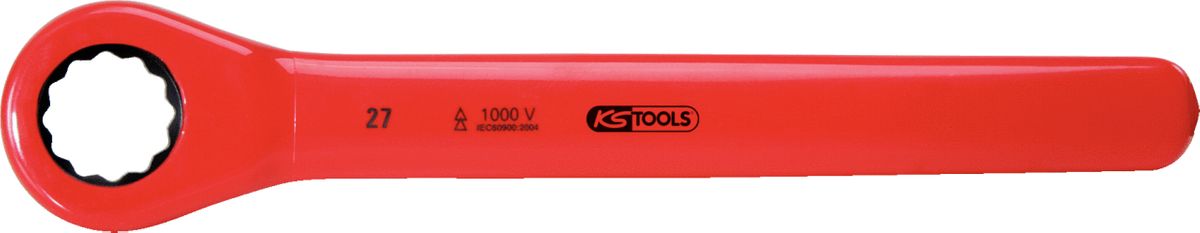 KS TOOLS Ratschenringschlüssel mit Schutzisolierung, 6mm ( 117.4206 )