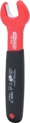 KS TOOLS Llave fija aislada, 12 mm ( 118.1512 )