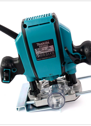 Makita RP 0900 J - 900 Watt Oberfräse 8 mm im MAKPAC Systemkoffer - Toolbrothers