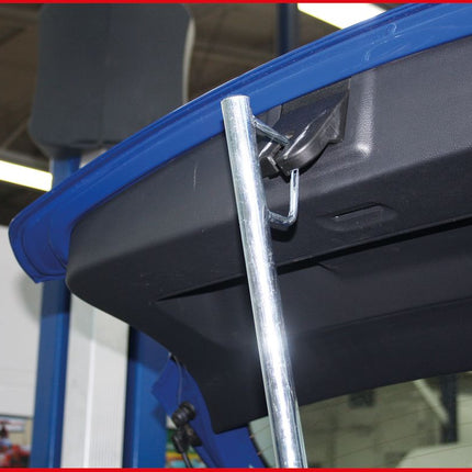 KS TOOLS Teleskop-Motorhauben- und Heckklappenstütze, 65-150cm ( 140.2199 ) - Toolbrothers