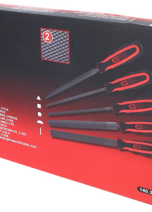 KS TOOLS Werkstattfeilen-Satz, 5-tlg ( 140.3000 ) - Toolbrothers