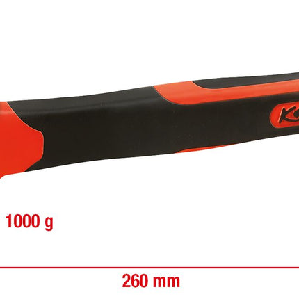 KS TOOLS Fäustel mit Fiberglasstiel, 1000g ( 142.5101 ) - Toolbrothers