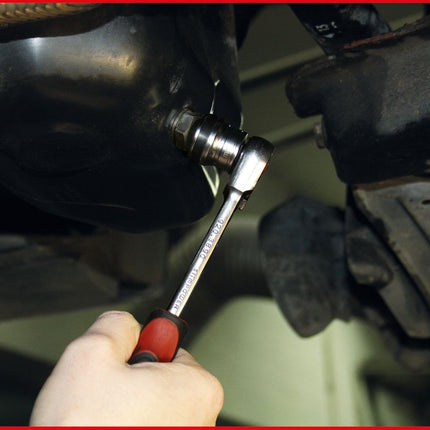 KS TOOLS Öldienst-Sechskant-Stecknuss mit Magnet, 19 mm ( 150.1408 ) - Toolbrothers