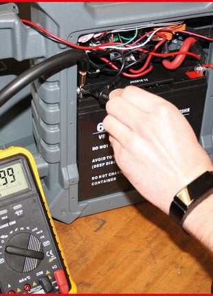 KS TOOLS Digital Multimeter inkl. Prüfspitzen und Krokodilklemmen ( 150.1480 ) - Toolbrothers