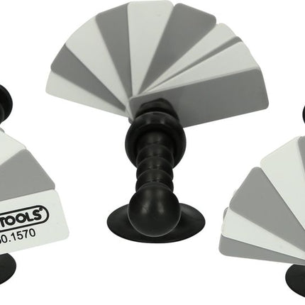 KS TOOLS Spaltmaßlehren-Satz, 3-tlg ( 150.1570 ) - Toolbrothers
