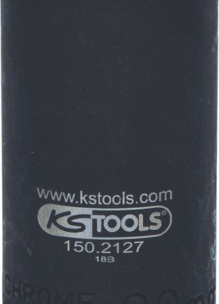 KS TOOLS Douille sonde lambda 3/8'', profonde, fendue, 22mm ( 150.2127 )