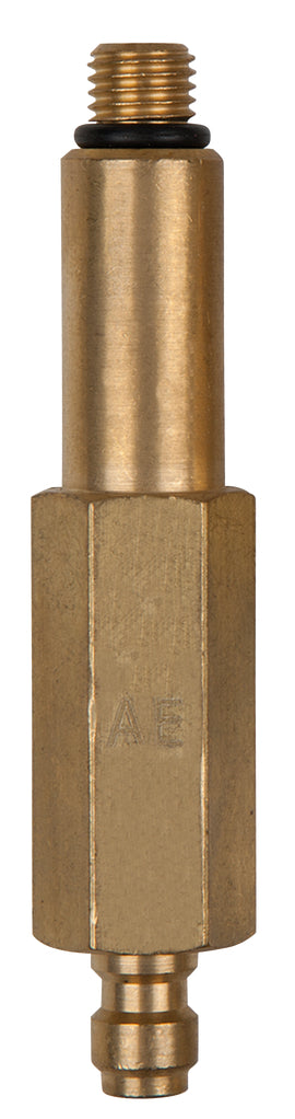 KS TOOLS Adapterstück (lang) M8x1,0 Außengewinde und 1/4" Schlauchanschluss mit Dichtring ( 150.2345 )